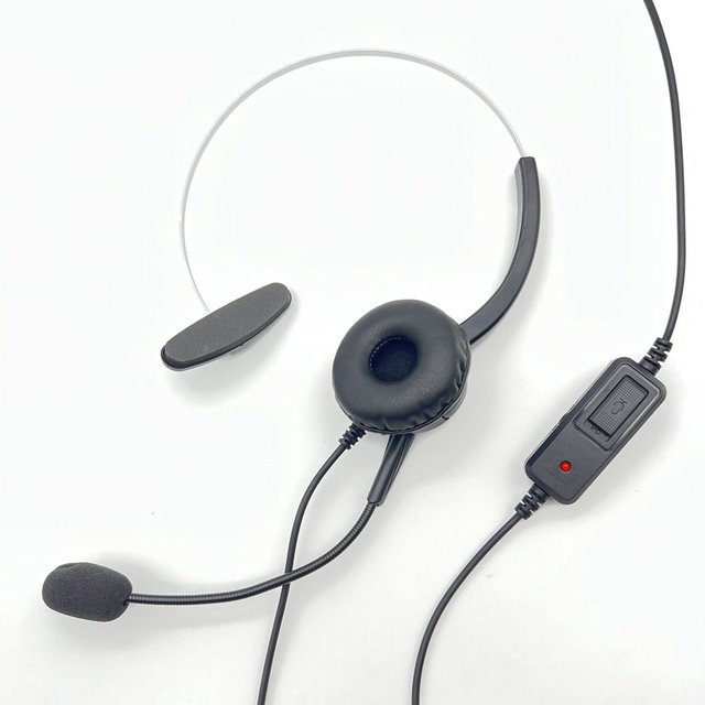 【中晉網路】NEC DTK-120D 話機專用 單耳耳機麥克風 含調音靜音 IP電話通信系統 客服耳麥