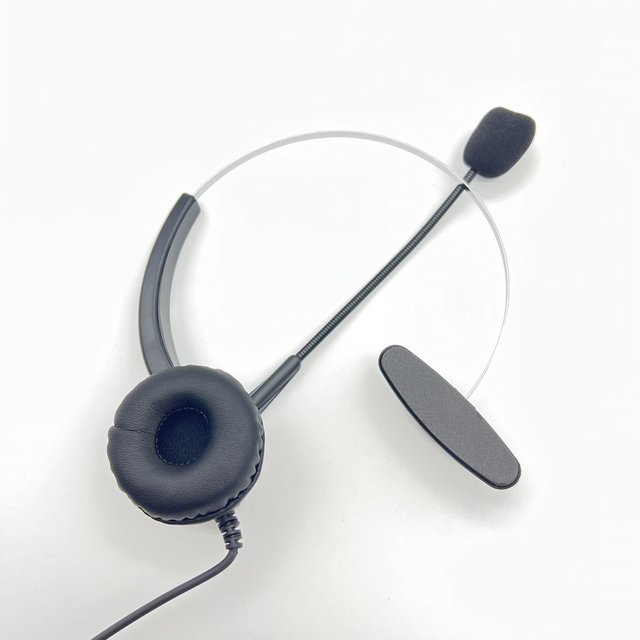 【中晉網路】Fanvil IP電話專用 降噪耳機麥克風 專業抗噪耳麥 單耳抗噪降噪