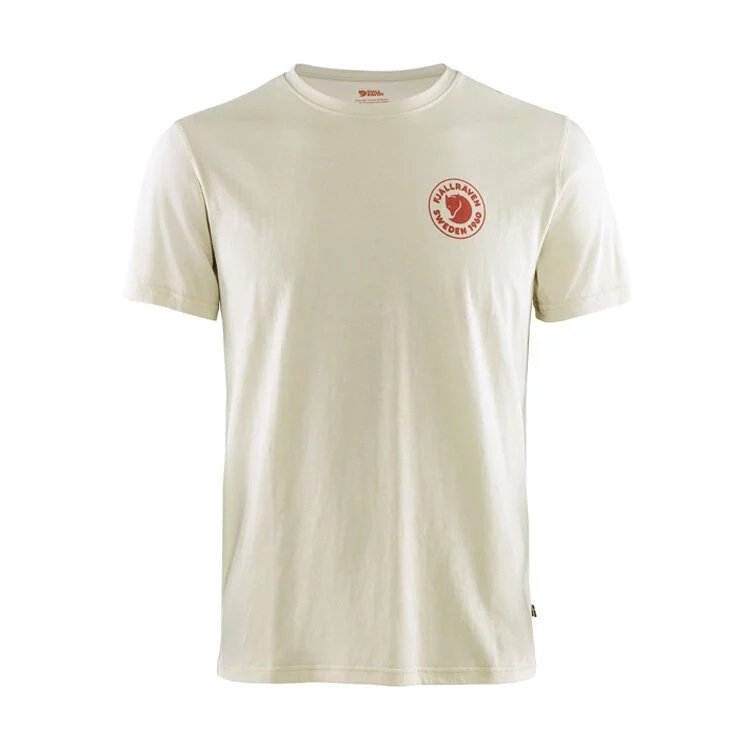 瑞典 Fjallraven 1960 Logo T-shirt 有機棉T恤 男 FR87313-113 粉筆白
