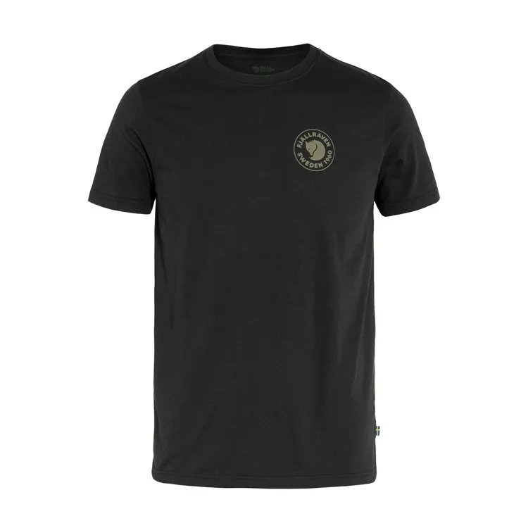 瑞典 Fjallraven 1960 Logo T-shirt 有機棉T恤 男 FR87313-550 黑