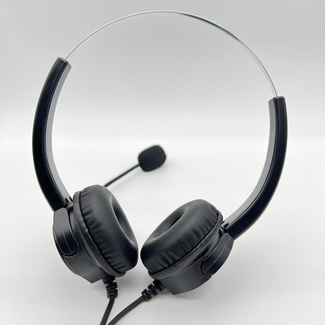【中晉網路】眾通FCI DKT-525MD話機適用 雙耳耳機麥克風 免用轉接器耳機麥克風 客服耳麥 舒適 高質量 高音質