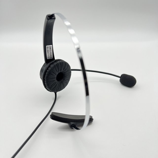 【中晉網路】單耳耳機麥克風 電話行銷工具 眾通FCI DKT-525MD RJ9水晶頭 久戴舒適設計 辦公電話耳機
