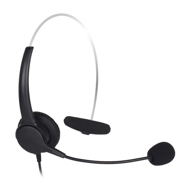 【中晉網路】MAXCOMM MW69S 客服電話耳機麥克風 辦公室耳麥 電話總機頭戴式耳麥 單耳頭戴式耳機麥克風 電話行銷耳機 單耳耳機