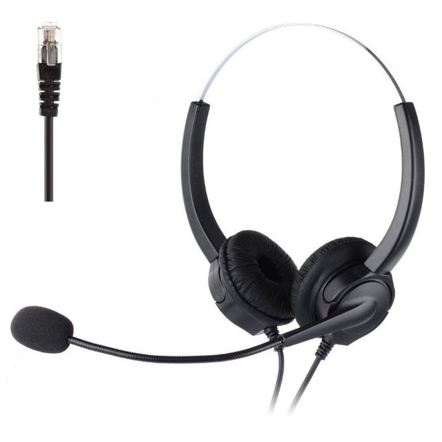 【中晉網路】雙耳電話耳機麥克風 雙耳頭戴式耳機 MAXCOMM MW69S 客服電話耳機麥克風 辦公室耳麥 電話總機頭戴式耳麥 雙耳耳機