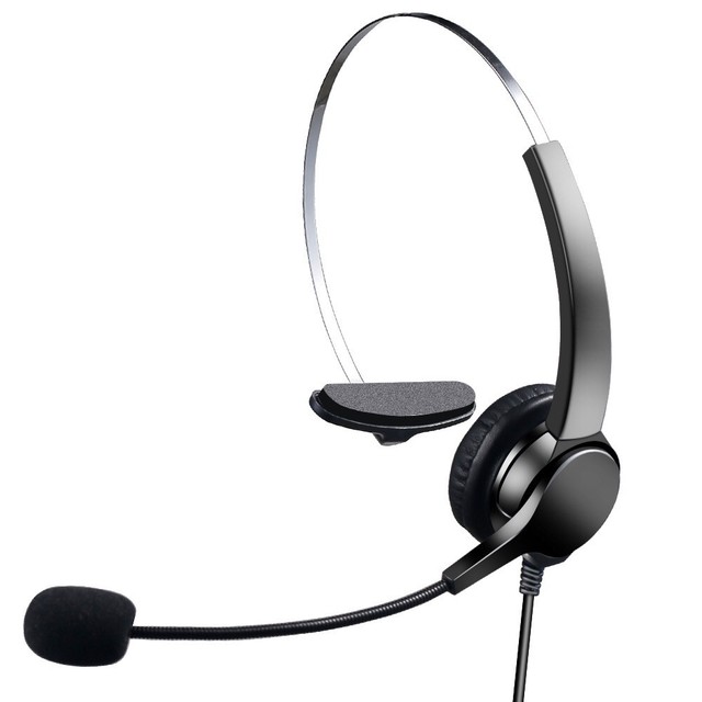 【中晉網路】 Ericsson易利信 TransTEL傳康 TECOM東訊 電話機專用頭戴式 總機電話耳機麥克風 單耳耳機