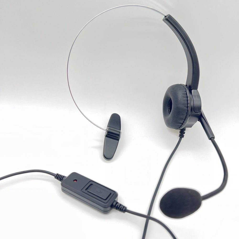 【中晉網路】FH5005東訊TECOM電話總機 電話話機型號 DX9924E DX9753S 用款電話總機電話耳機麥克風 單耳耳機調音靜音
