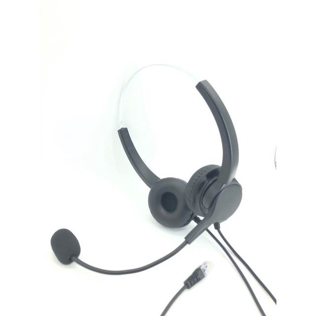 【中晉網路】FHN200 NEC電話總機專用 DTL-12D話機 專用款頭戴式 雙耳有線電話耳麥 辦公室電話耳機