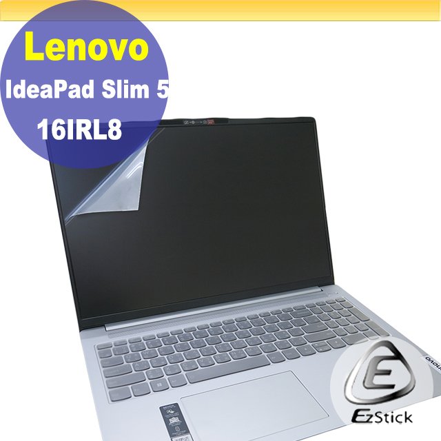 【Ezstick】Lenovo IdeaPad Slim 5 16IRL8 靜電式筆電LCD液晶螢幕貼 (可選鏡面或霧面