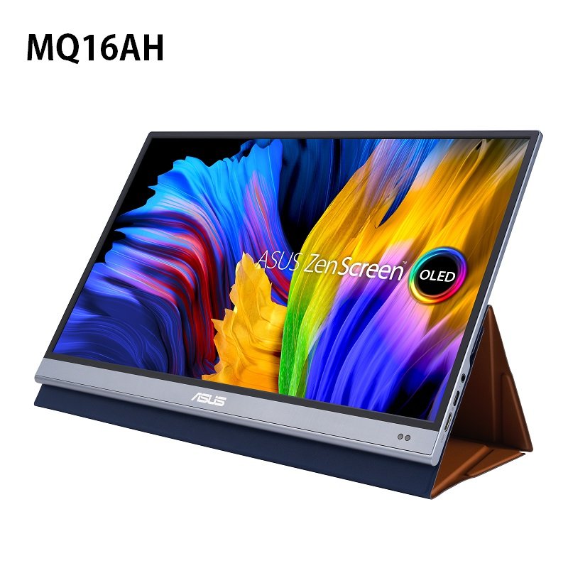 米特3C數位–ASUS 華碩 ZenScreen OLED MQ16AH FHD/OLED 15.6吋可攜式螢幕