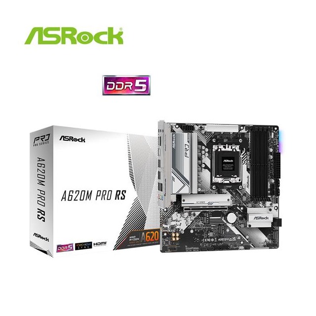 華擎 ASRock A620M PRO RS AMD AM5 M-ATX 主機板