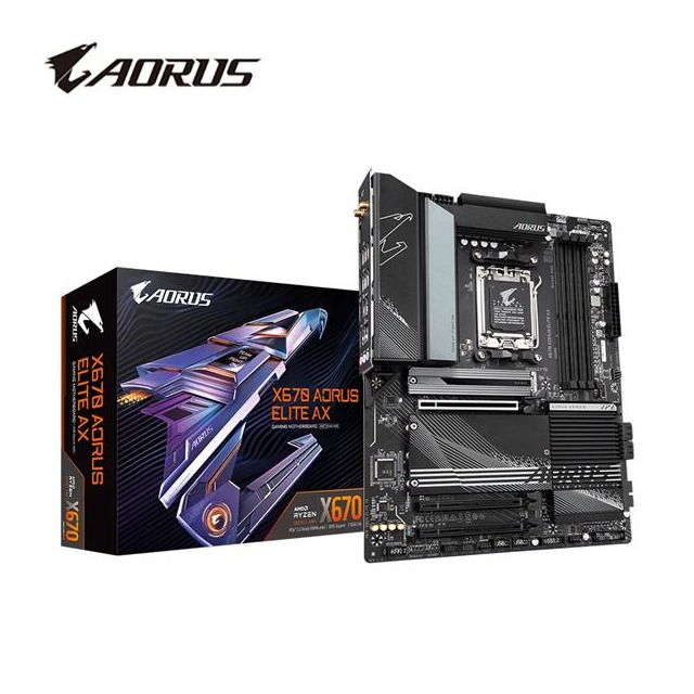 技嘉GIGABYTE X670 AORUS ELITE AX AMD主機板