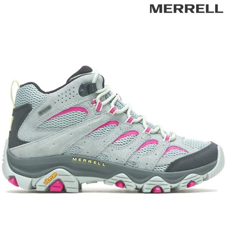 特價 Merrell MOAB 3 MID GTX 女款 Gore-tex 防水中筒登山鞋 ML037206 淺灰