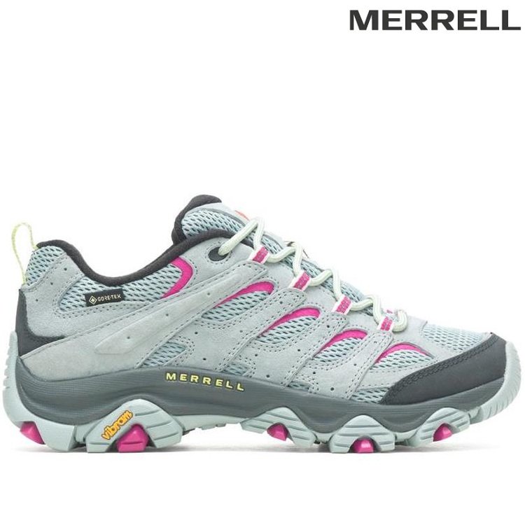 特價 Merrell MOAB 3 GTX 女款 Gore-tex 防水低筒登山鞋/健行鞋 ML037202 淺灰