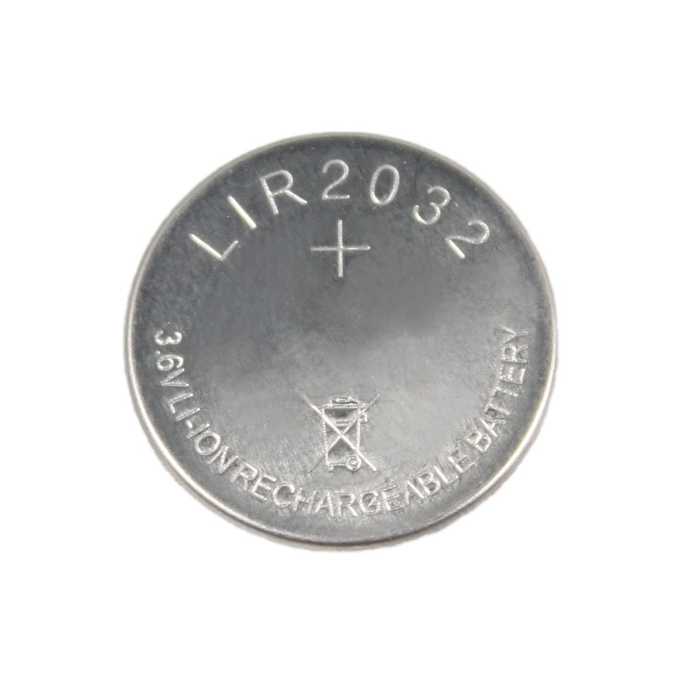 Ardi雅帝 3.6V 40mAh LIR2032可充電鋰離子電池 LIR2032系列 鈕扣電池 手錶電池 兩入款