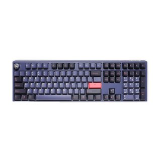[ 總騏科技 B18 ] Ducky One3 星空藍 銀/靜音紅軸 RGB背光 108鍵 機械式鍵盤 Cherry高度PBT材質鍵帽 台灣製造