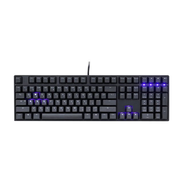 [ 總騏科技 B18 ] DUCKY 創傑 ONE 100% 藍光/白光 機械式鍵盤 台灣製造 PBT材質鍵帽 CHERRY軸
