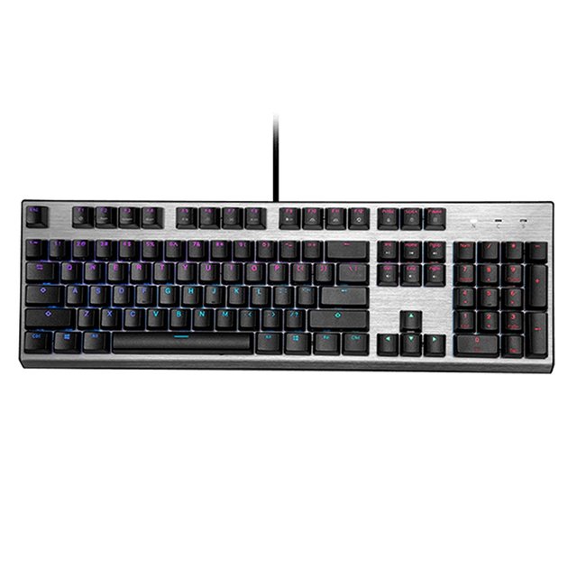 [ 總騏科技 B18 ] CoolerMaster CK351 電競機械鍵盤 茶 青 紅 RGB 光軸 中刻 104鍵電競機械式鍵盤