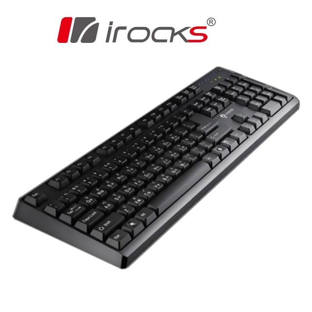 [ 總騏科技 B18 ] 艾芮克 iRocks KR6260 24Key防鬼鍵電競鍵盤 薄膜鍵盤