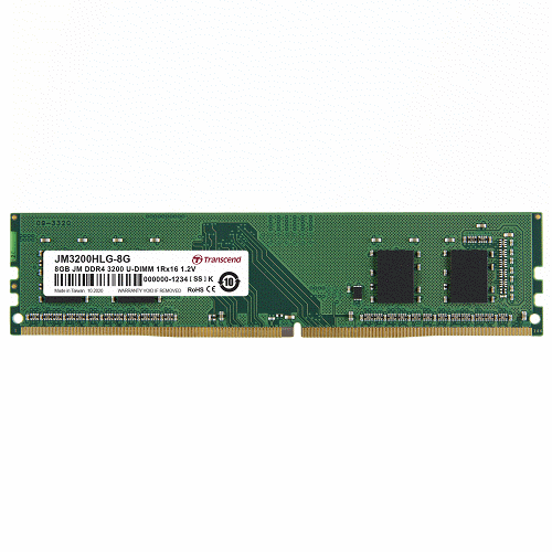 創見8GB JM DDR4 3200 U-DIMM 1Rx16 1.2V(FOR PC) 記憶體