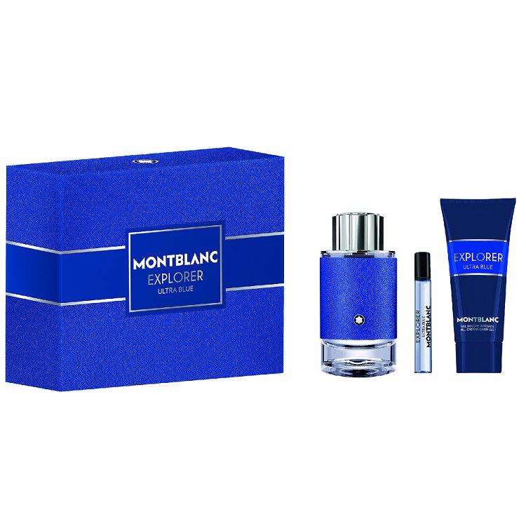 Montblanc Explorer Ultra Blue Eau De Parfum Spray 探尋藍海淡香精 100ml 禮盒 (原廠公司貨)