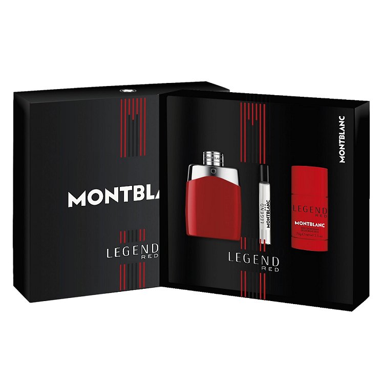 Montblanc Legend Red Eau de Parfum Spray 傳奇烈紅淡香精 100ml 禮盒 (原廠公司貨)