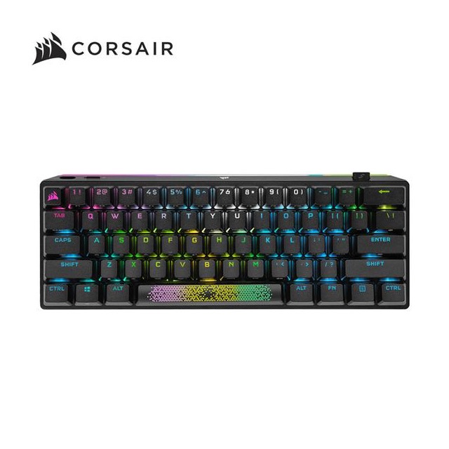 海盜船CORSAIR K70 PRO MINI 銀軸RGB 無線機械式鍵盤