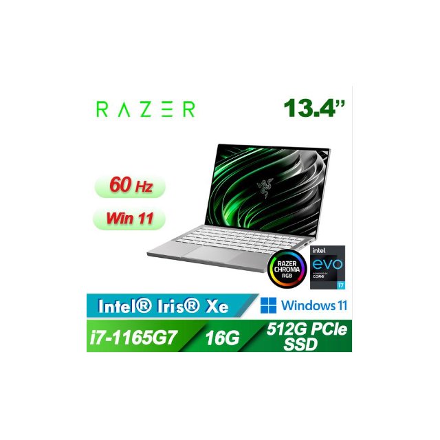 雷蛇Razer Book RZ09-0357MTM2-R3T1 13.4吋 INTEL 11代 筆記型電腦
