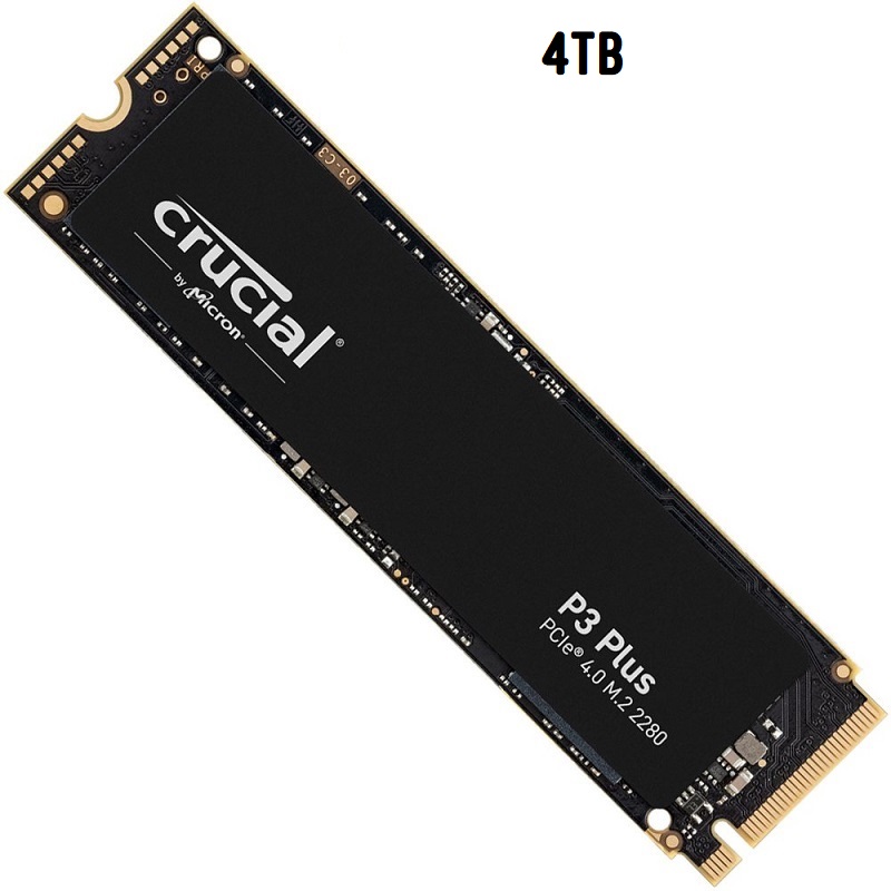 米特3C數位–Micron 美光 Crucial P3 Plus 4TB/Gen4 M.2 SSD 固態硬碟