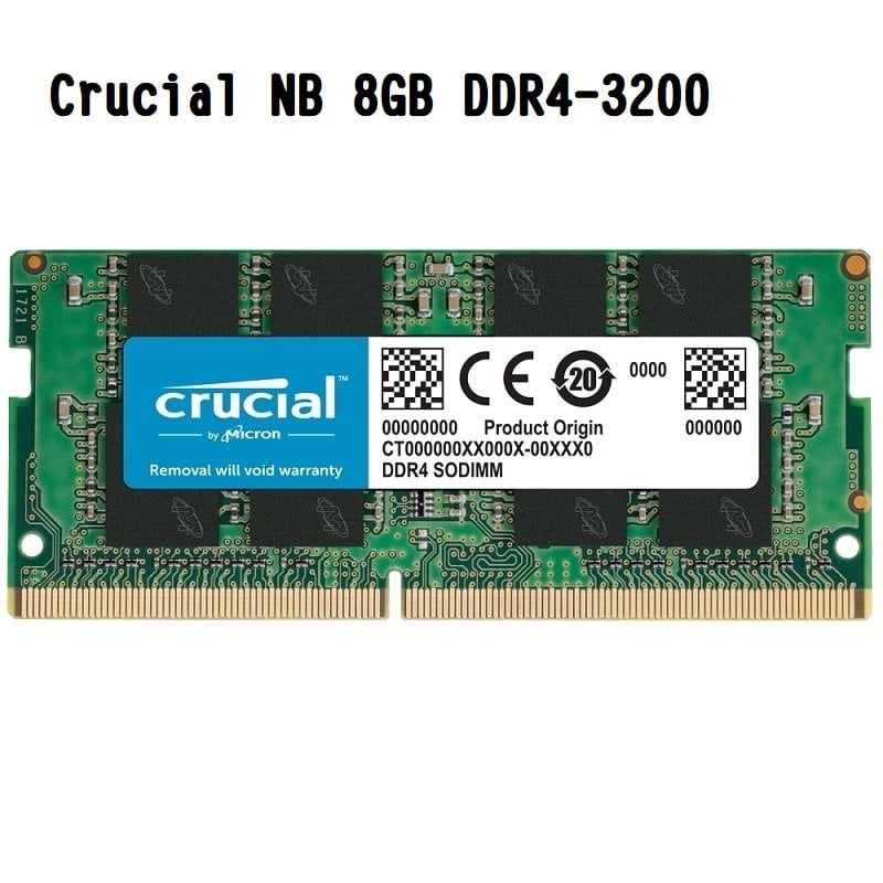 米特3C數位–Micron 美光 Crucial NB 32GB DDR4-3200 筆記型記憶體