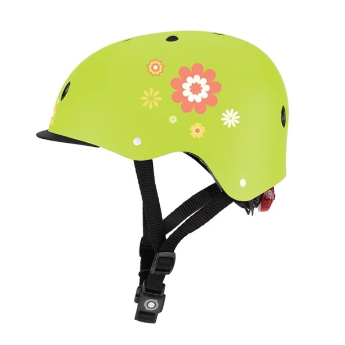 法國GLOBBER哥輪步安全帽 XS(4897070184916繽紛綠/小花) 1350元