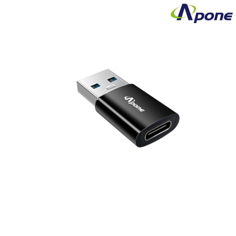 APONE Type-C 母 轉USB3.0 公 高速轉接頭 APT-UCTA /紐頓e世界