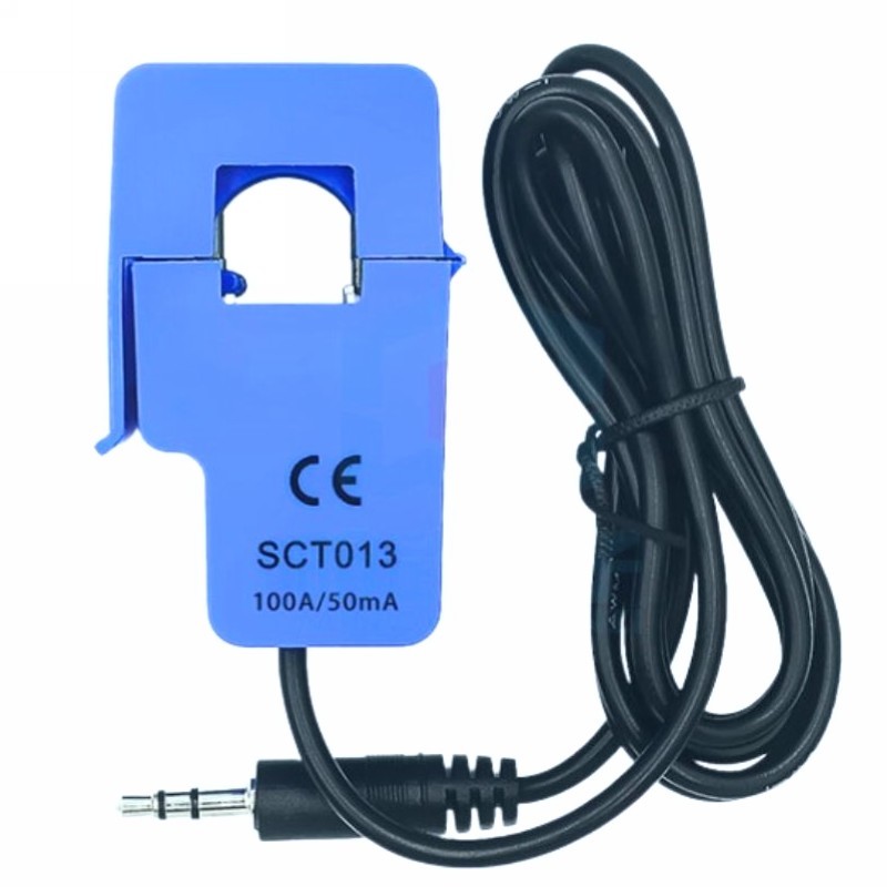 AC電流感測器 CT開合式電流互感器SCT-013 電流範圍100A/50MA/1%