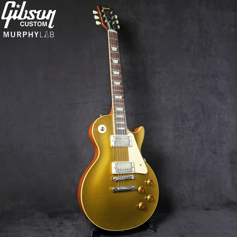 《民風樂府》Gibson Custom Shop Murphy Lab 1957 Les Paul Standard Ultra Light Aged - Goldtop 電吉他 墨菲實驗室 全新品公司貨