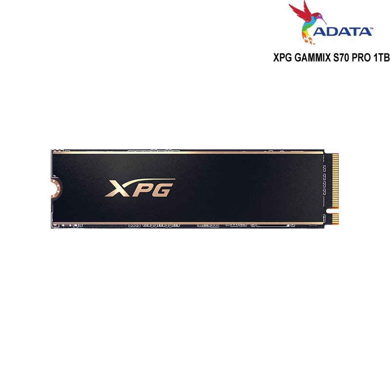 ADATA 威剛 XPG GAMMIX S70 PRO 1TB M.2 PCIe 4.0 M.2 2280 SSD 固態硬碟 附贈散熱片
