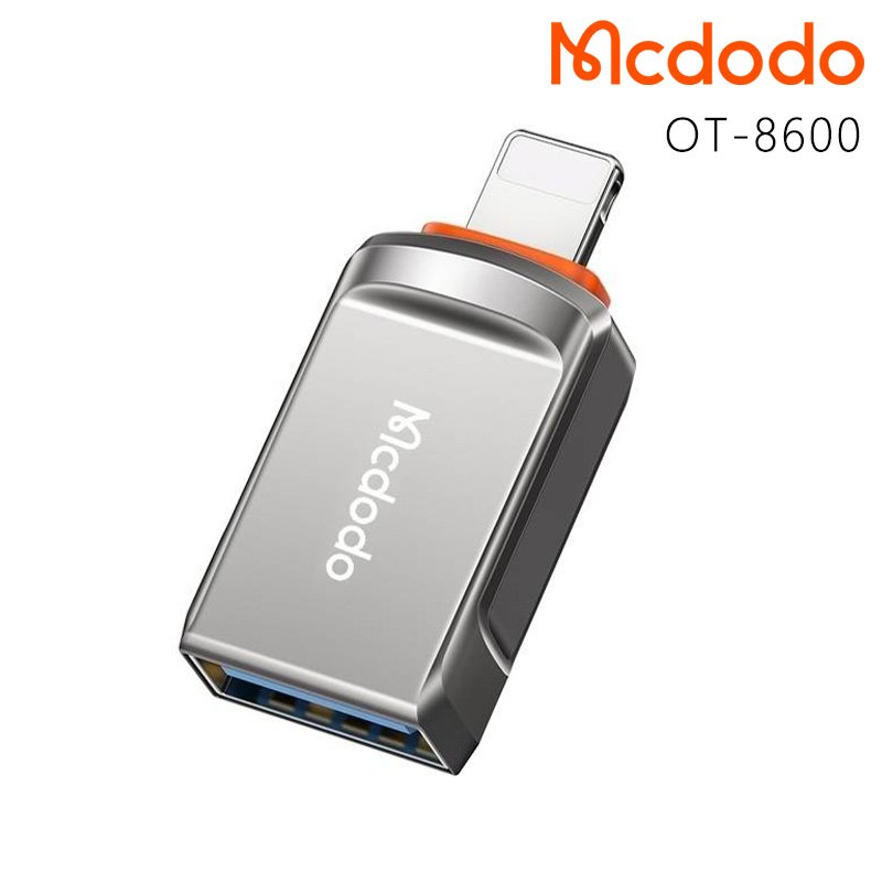 Mcdodo 麥多多 OT-8600 迪澳系列 USB3.0 轉 Lightning OTG 轉接頭 轉接器 /紐頓e世界