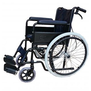 輪椅A款-雙煞車鐵輪椅/ 經濟型輪椅 / 醫院專用/ 捐贈用輪椅/ FZK-106 免運費
