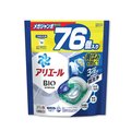 日本PG Ariel-4D炭酸機能活性去污強洗淨洗衣凝膠球-藍袋淨白型76顆/袋(洗衣機槽防霉洗衣膠囊洗衣球)