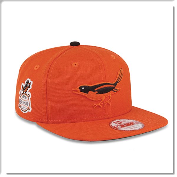 【ANGEL NEW ERA】NEW ERA MLB 巴爾的摩 金鶯 1958ASG 全明星賽 復古 橘色 9FIFTY 棒球帽