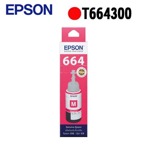 【EPSON】 T664 原廠紅 墨水 連續供墨 適用L121 L310