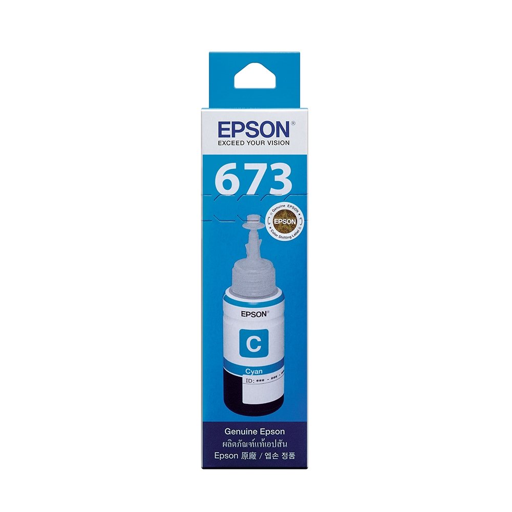 【含稅】。OA。EPSON T6732 藍色 原廠墨水 L805 L1800