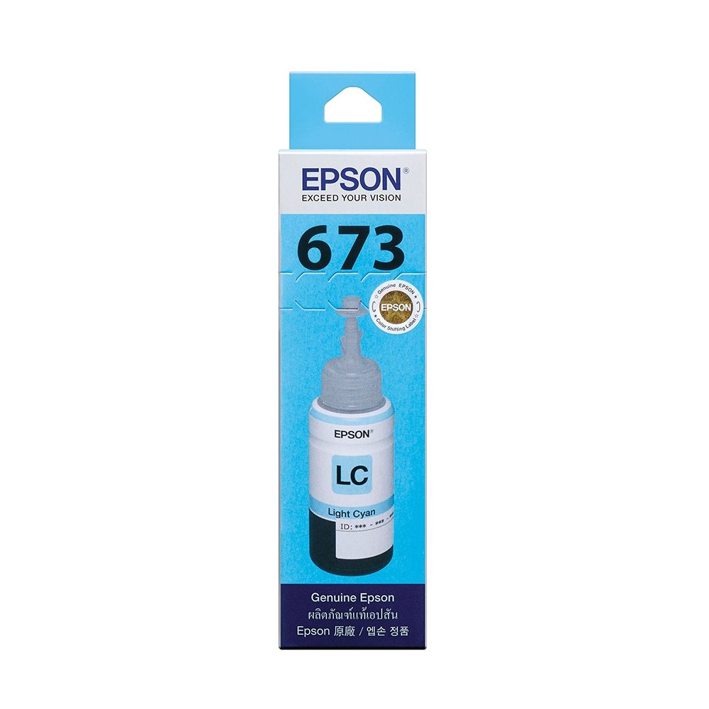 【含稅】。OA。EPSON T6735 淡藍色 原廠墨水 L805 L1800