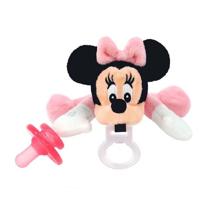 美國 nookums迪士尼寶寶可愛造型安撫奶嘴玩偶(850014766016米妮) 459元