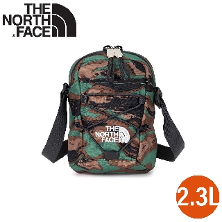 【The North Face 2.3L 單肩手提包《迷彩綠》】52UC/休閒百搭單肩包/側背包/休閒包