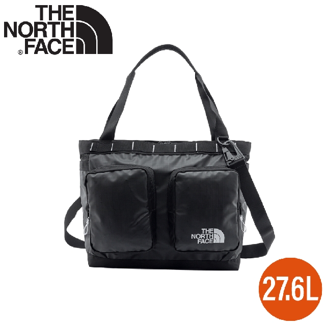 【The North Face 27.6L 單肩提包《黑》】81BM/背提兩用休閒托特包/側背包/休閒包