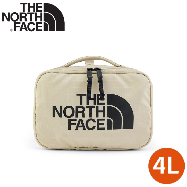 【The North Face 4L 收納包《卡其》】81BL/便攜多功能耐用手提收納包/盥洗包/洗?包/化粧包