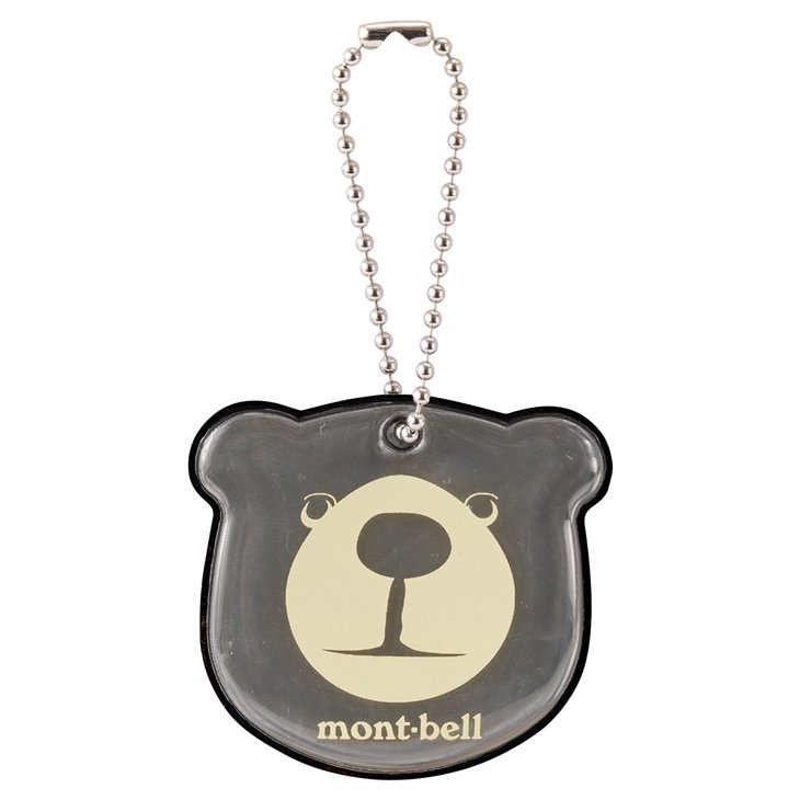【台灣黑熊】日本 mont-bell 1134146 Safety Reflector Monta Bear 反光鑰匙圈 蒙塔熊 小熊 掛飾 吊飾