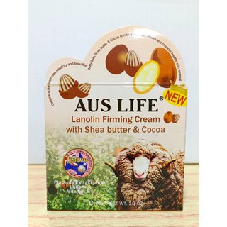 (現貨免運) AUS LIFE 乳油木果可可緊緻霜 100ML 澳洲 綿羊霜 保濕霜 A014