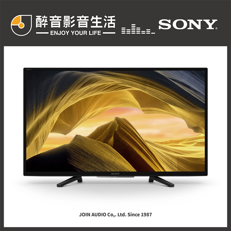 【醉音影音生活】Sony KD-32W830L 32吋HDR LED顯示器/Google TV.台灣公司貨 ※來電優惠價