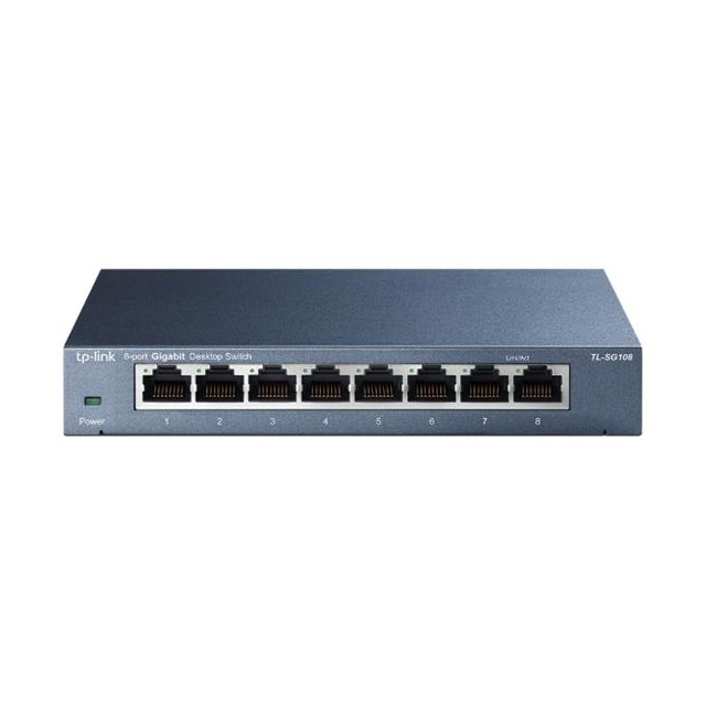 TP-LINK TL-SG108(UN) 版本:8.0 8埠 專業級Gigabit 交換器