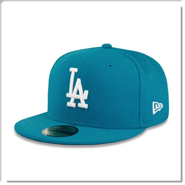 【ANGEL NEW ERA】NEW ERA MLB LA 洛杉磯 道奇 藍綠色 全封帽 潮流 嘻哈 大谷翔平 山本由伸